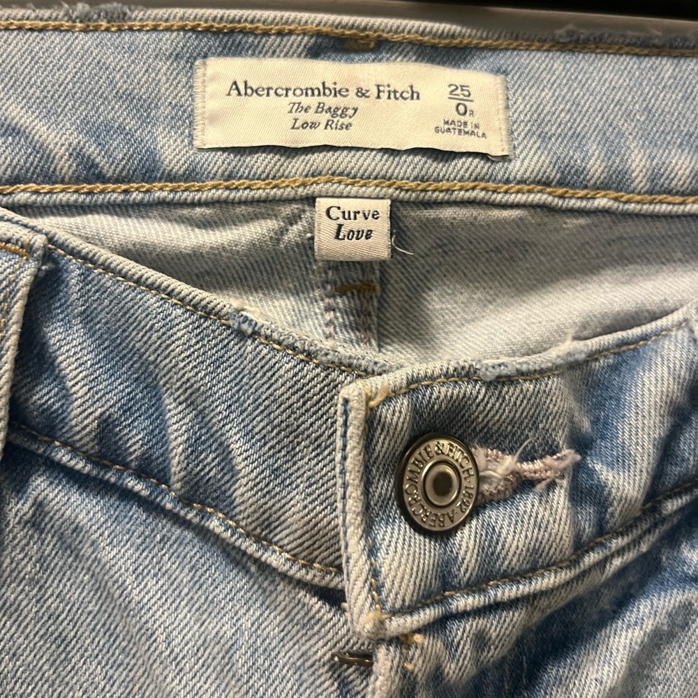 Abercrombie & Fitch The Baggy Low Rise Curve Love - Picture 3 of 3